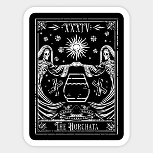 The Horchata Tarot Card Sticker